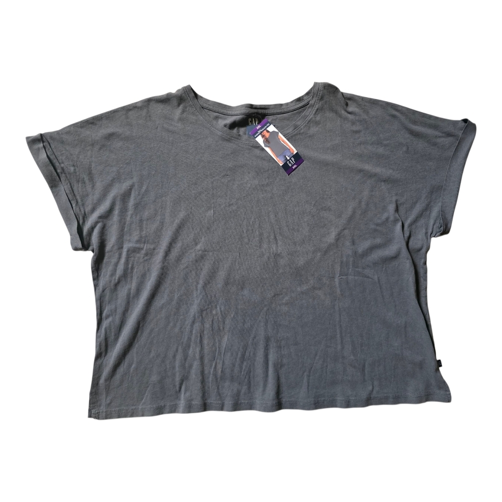 GAP Charcoal Crop Top Size 2XL Brand New